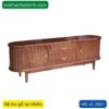 Kệ tivi gỗ sồi sơn màu óc chó MS 2661 10 Kệ tivi gỗ sồi sơn màu óc chó MS 2661
