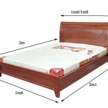 Giá Giường Gỗ 1m x 2m Mới Nhất Trên Thị Trường