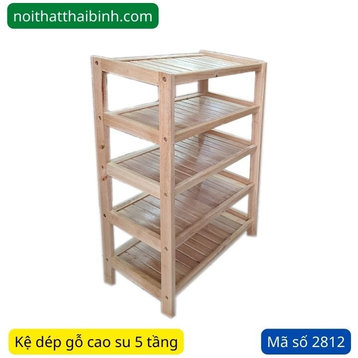 Kệ dép gỗ 5 tầng MS 2812 | GIAO HỎA TỐC TPHCM 1 Kệ dép gỗ 5 tầng MS 2812 | GIAO HỎA TỐC TPHCM