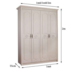 Tủ áo quần cao cấp MS 6343 7 Tủ áo quần cao cấp MS 6343