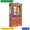 Tủ rượu gỗ xoan đào 1m MS 2682
