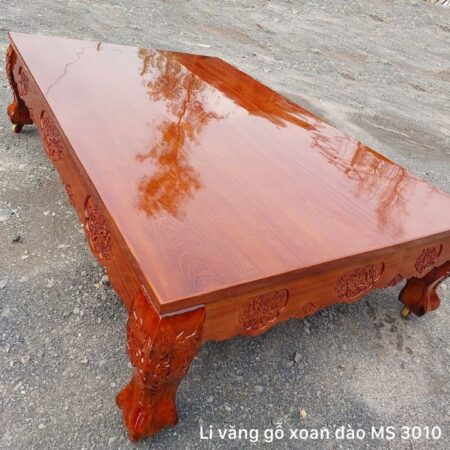 Đi văng gỗ xoan đào MS 3010