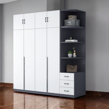 Mẫu tủ quần áo đẹp hiện đại MS 3207 9 Mẫu tủ quần áo đẹp hiện đại MS 3207