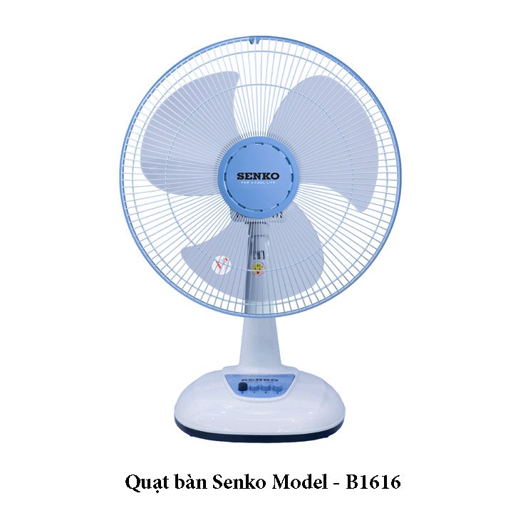 Quạt bàn Senko Model - B1616 1 Quạt bàn Senko Model - B1616