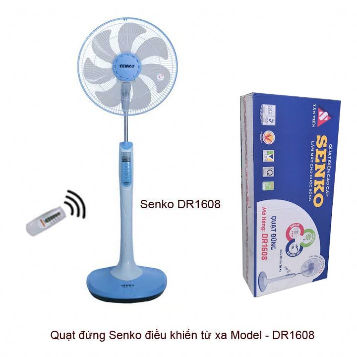 Quạt đứng Senko điều khiển từ xa Model - DR1608 | GIAO HỎA TỐC TPHCM 1 Quạt đứng Senko điều khiển từ xa Model - DR1608 | GIAO HỎA TỐC TPHCM