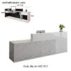 Quầy lễ tân đẹp cao cấp MS 2131