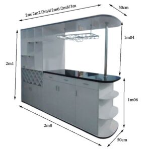Quầy Bar đa năng sang trọng MS 3251