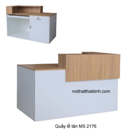 Quầy tiếp tân đẹp MS 2176