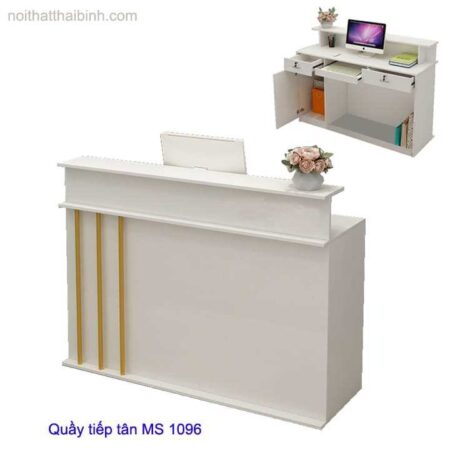 Quầy tiếp tân đẹp MS 1096 Giá bán = 5.000.000 đ