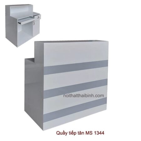 Quầy tiếp tân 1m MS 1344 Giá bán= 5.200.000đ giảm còn= 4.200.000đ