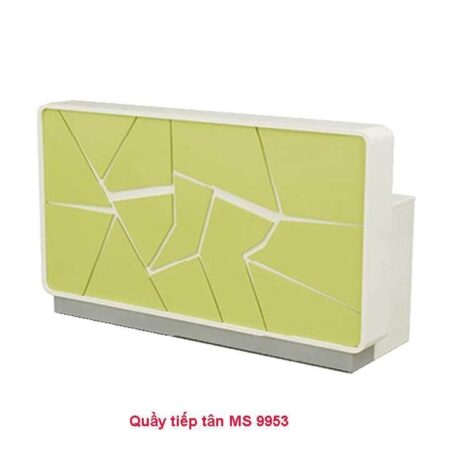 Quầy tiếp tân hiện đại MS 9953 Giá bán = 7.000.000 đ
