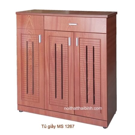 Tủ giầy đẹp giá rẻ MS 1267 Giá bán = 3.200.000 đ giảm còn = 2.700.000 đ