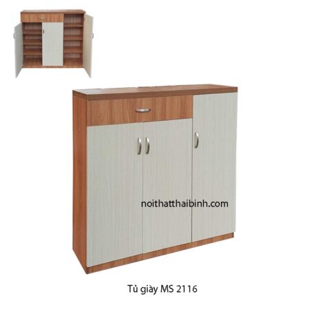 Tủ giày đẹp 1m MS 2116