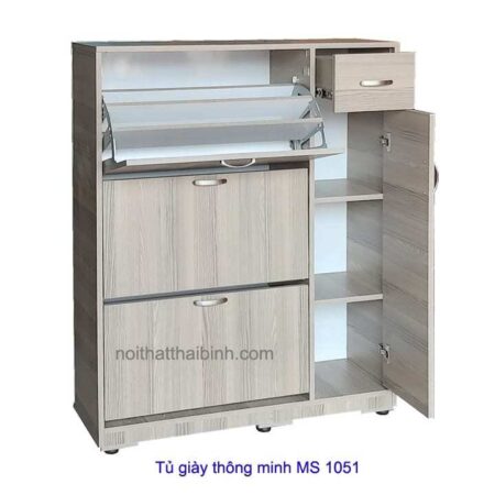 Tủ giày thông minh đẹp MS 1051 Giá bán = 2.700.000đ giảm còn = 2.200.000đ