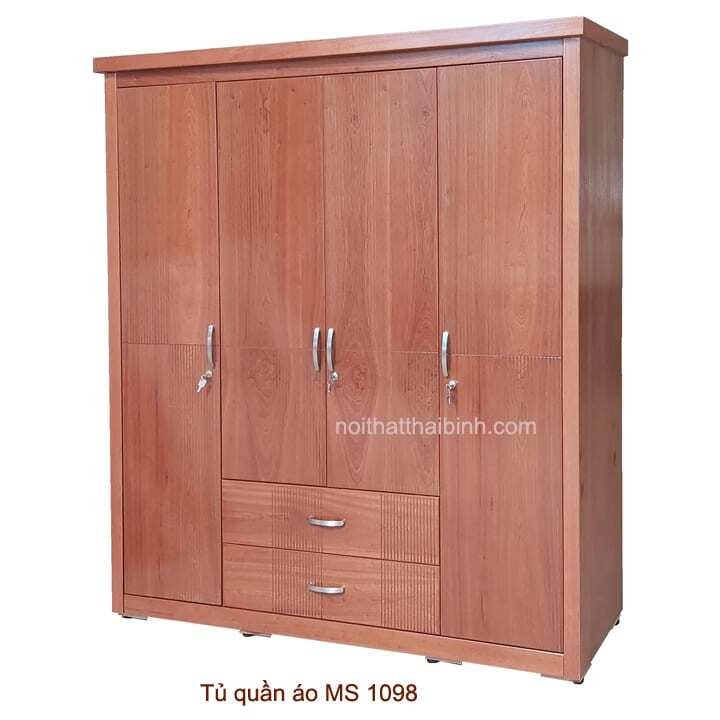 Tủ quần áo kích thước lớn MS 1098 Giá bán = 7.500.000 đ 1 Tủ quần áo kích thước lớn MS 1098 Giá bán = 7.500.000 đ
