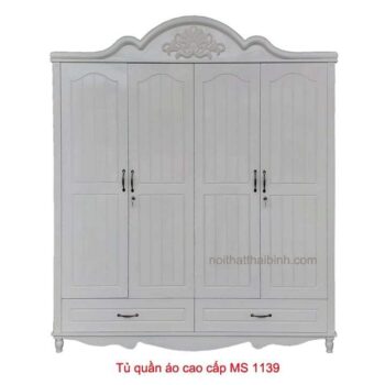 Tủ quần áo 4 cánh đẹp MS 1139 Giá bán= 10.000.000đ giảm còn= 9.000.000đ