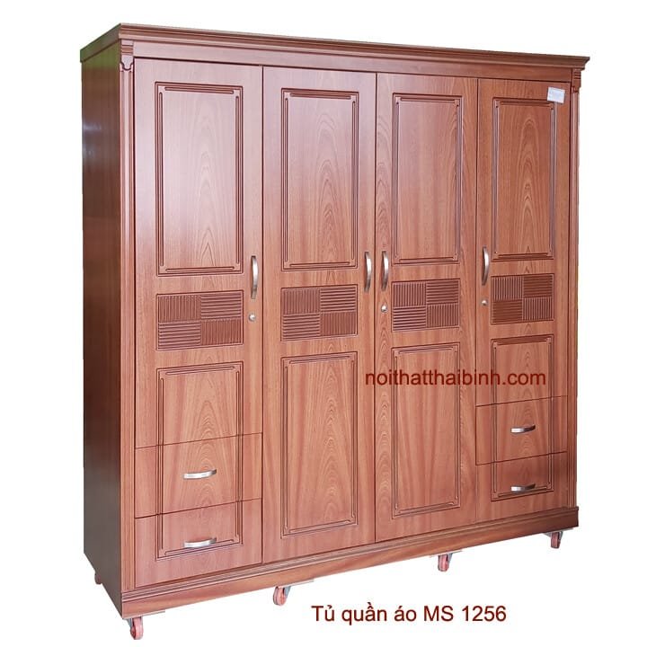 Tủ quần áo 2 mét MS 1256 Giá bán = 9.500.000 đ giảm còn = 8.500.000 đ 1 Tủ quần áo 2 mét MS 1256 Giá bán = 9.500.000 đ giảm còn = 8.500.000 đ