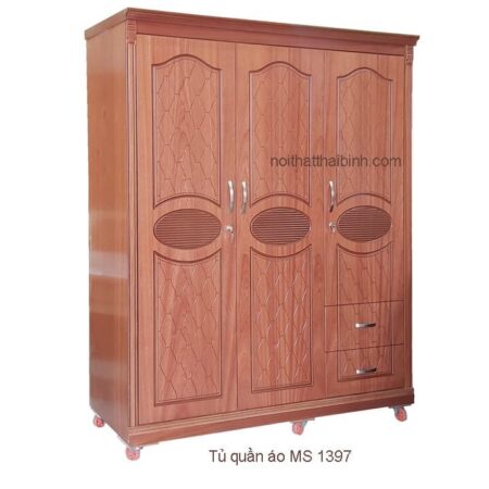 Tủ quần áo phòng ngủ 1m6 MS 1397 Giá bán= 7.500.000đ giảm còn= 6.500.000đ