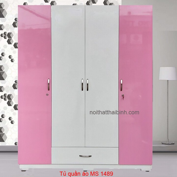 Tủ quần áo 4 cánh đẹp MS 1489 Giá bán= 8,000,000đ giảm còn= 6,000,000đ 1 Tủ quần áo 4 cánh đẹp MS 1489 Giá bán= 8,000,000đ giảm còn= 6,000,000đ