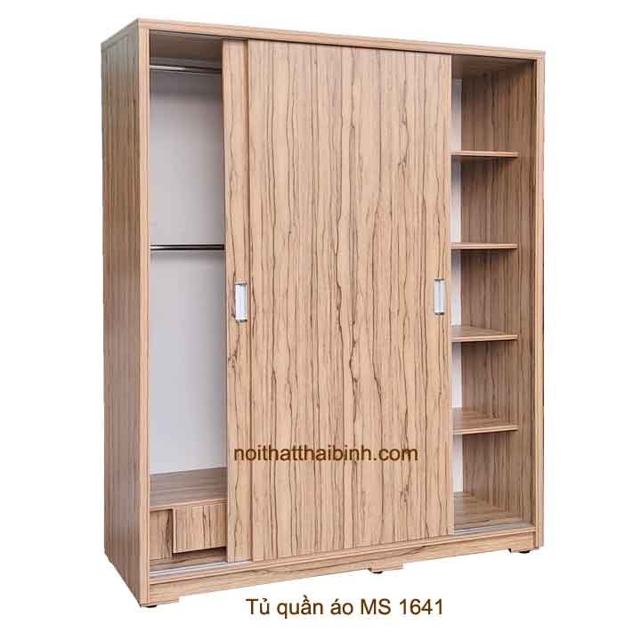 Tủ áo cánh lùa MS 1641 Giá bán= 8,000,000đ giảm còn= 7,000,000đ 1 Tủ áo cánh lùa MS 1641 Giá bán= 8,000,000đ giảm còn= 7,000,000đ