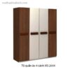 Tủ quần áo 4 cánh 1m8 hiện đại MS 2034