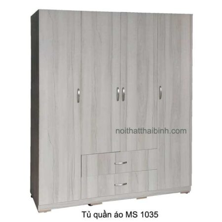 Tủ quần áo rộng 2 mét MS 1035 Giá bán = 8.500.000 đ
