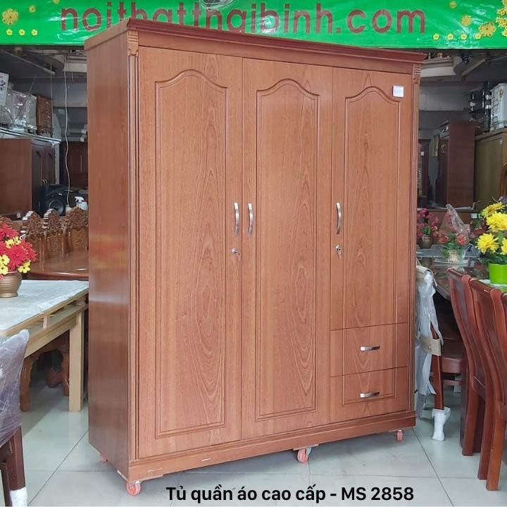Tủ quần áo 1m6 MS 2858 3 Tủ quần áo 1m6 MS 2858 - Ảnh 3