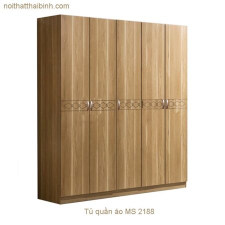 Tủ quần áo 5 cánh đẹp MS 2188