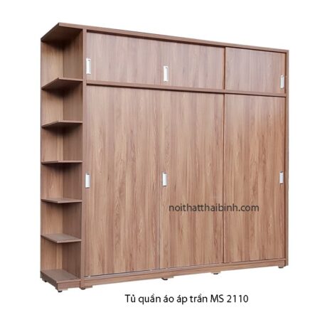 Tủ quần áo cao đụng trần MS 2110