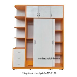 Tủ quần áo cao đụng trần MS 2022
