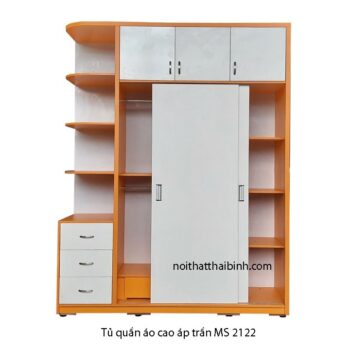 Tủ quần áo cao đụng trần MS 2022