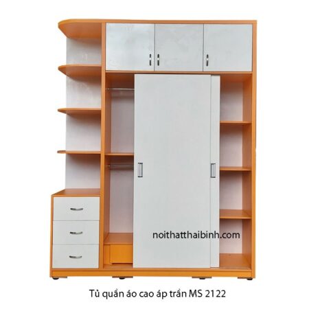 Tủ quần áo cao đụng trần MS 2022