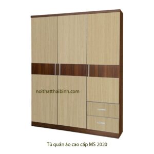 Tủ quần áo 3 cánh đẹp MS 2020