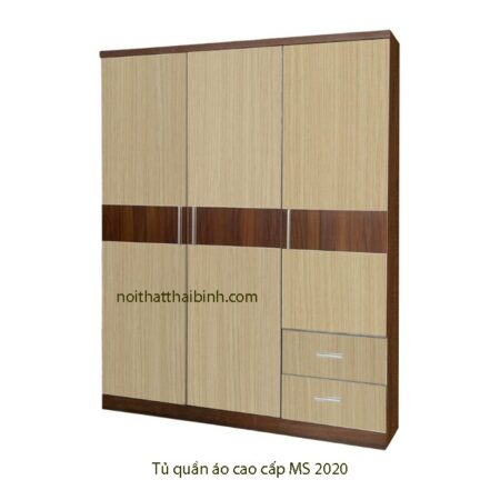 Tủ quần áo 3 cánh đẹp MS 2020