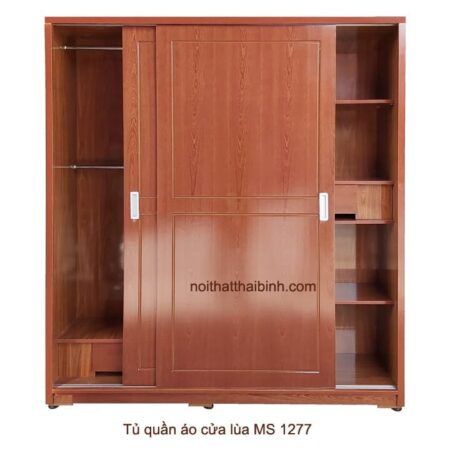 Tủ quần áo cửa lùa hiện đại đẹp MS 1277 Giá bán = 9.500.000đ giảm còn = 7.500.000đ
