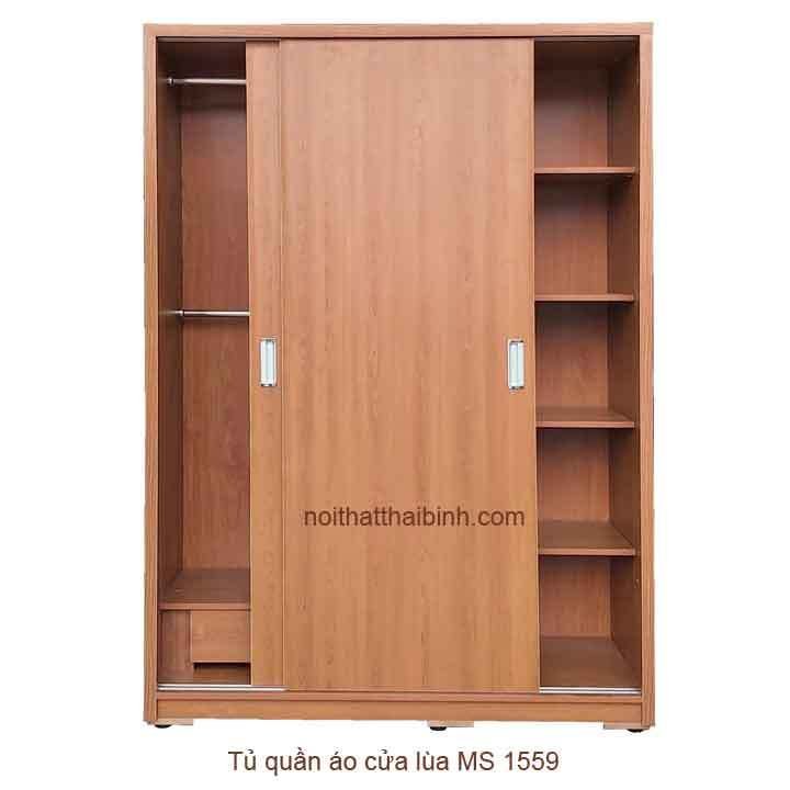 Tủ quần áo 2 buồng cánh lùa MS 1559 Giá bán= 6,500,000đ giảm còn= 5,500,000đ 1 Tủ quần áo 2 buồng cánh lùa MS 1559 Giá bán= 6,500,000đ giảm còn= 5,500,000đ
