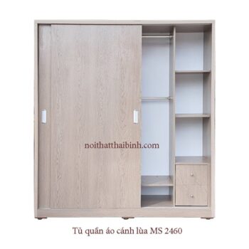 Tủ quần áo cửa lùa MS 2460