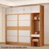 Tủ Quần Áo Kết Hợp Bàn Trang Điểm MS 2864