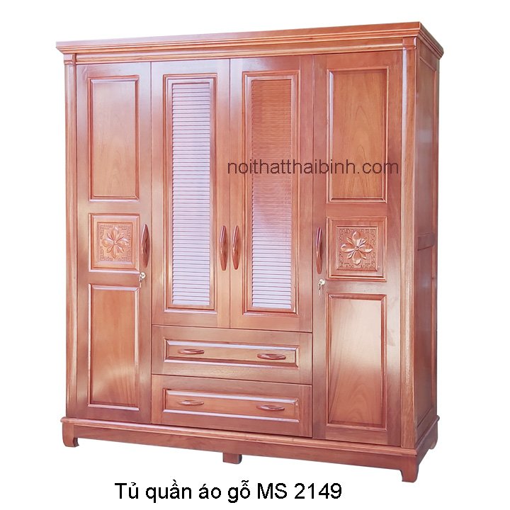 Tủ áo gỗ đẹp chất lượng MS 2149 1 Tủ áo gỗ đẹp chất lượng MS 2149