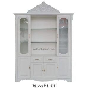 Tủ rượu đẹp sang trọng MS 1318 Giá bán= 10.500.000đ giảm còn= 8.500.000đ