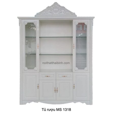 Tủ rượu đẹp sang trọng MS 1318 Giá bán= 10.500.000đ giảm còn= 8.500.000đ