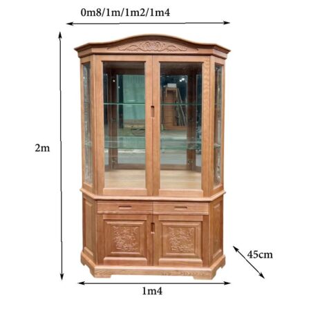 Mẫu Tủ Rượu Gỗ Đẹp – Tôn Vinh Không Gian Sống