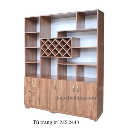 Tủ trang trí phòng khách MS 2443