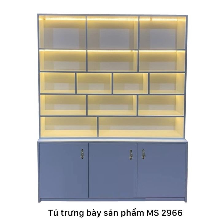 Tủ trưng bày sản phẩm MS 2966 1 Tủ trưng bày sản phẩm MS 2966