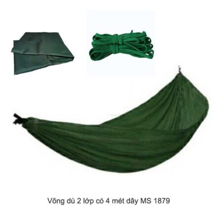 Võng dù 2 lớp có 4 mét dây MS 1879