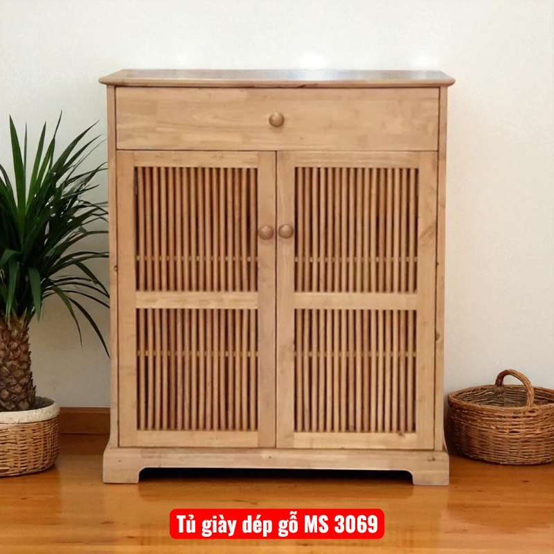 Tủ giày dép gỗ MS 3069 1 Tủ giày dép gỗ MS 3069