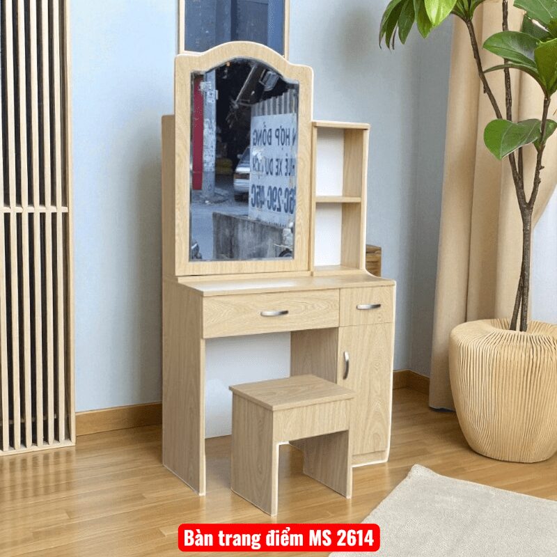 Bàn trang điểm 0m8 MS 2614 1 Bàn trang điểm 0m8 MS 2614