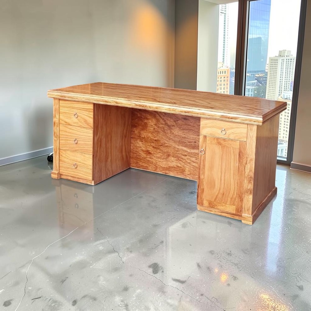 Bàn làm việc gỗ 1m2