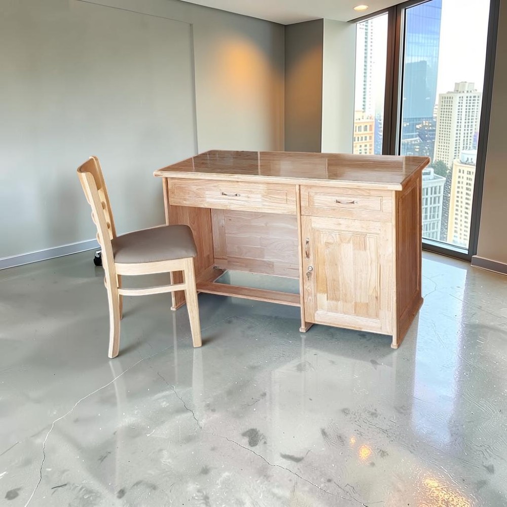 Bàn làm việc gỗ 1m2