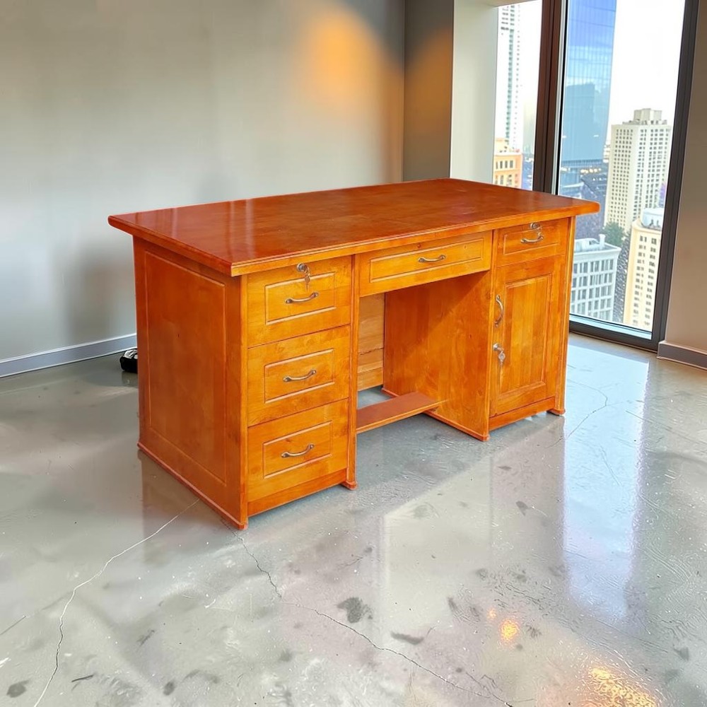 Bàn làm việc gỗ tự nhiên TPHCM